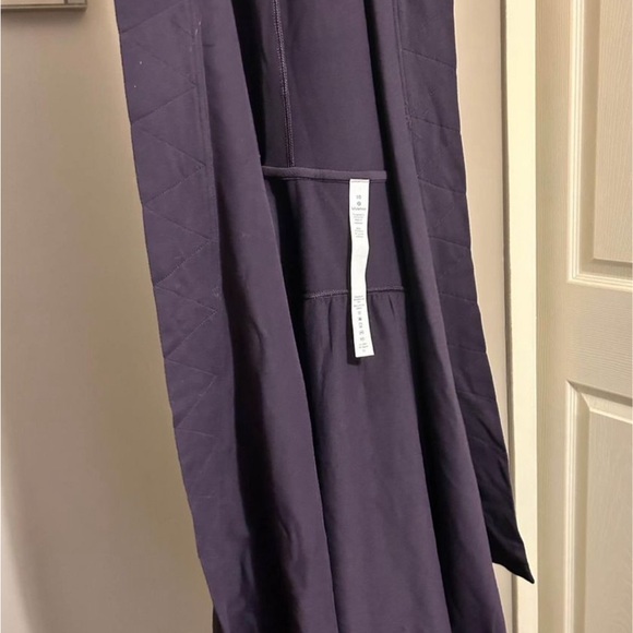 Lulu lemon wrap sweater, purple & size 10. - Picture 2 of 2